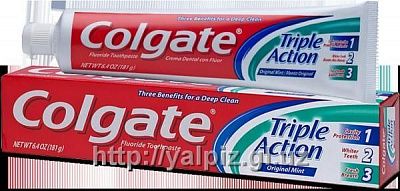 Зубная паста Colgate Triple Action 50 мл