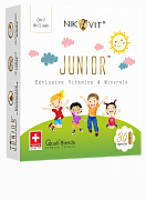 НИКАВИТ «JUNIOR: VITAMINS & MINERALS»