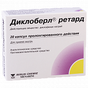 DIKLOBERL RETARD kapsulalar  100mg N20