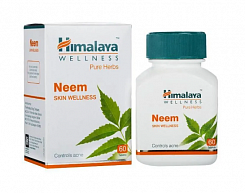 Ним Хималая 60 таблеток (Neem Himalaya) - очищающее средство для кожи:uz:Neem Himalaya 60 tabletkalari (Neem Himalaya) - terini tozalash vositasi