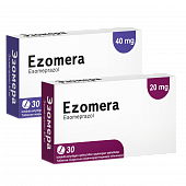 EZOMERA tabletkalari  20 mg, 40 mg N30