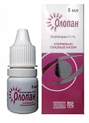 OLOPAN ko'z tomchilari 5ml 0,1% N1