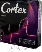 CORTEX prezervativlari qovurg'ali