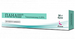 ПАНАШ крем 30г 0,25%