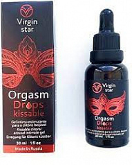 Капли для женщин Virgin Star Orgasm Drops:uz:Virgin Star Orgasm Drops ayollar uchun tomchilar.