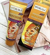 Золотая маска для лица Wokali Whitening Gold Caviar