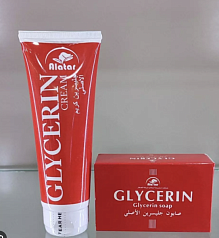 Увлажняющий крем Glycerin Cream для интенсивного ухода за сухой кожей:uz:Glycerin Cream quruq teri uchun