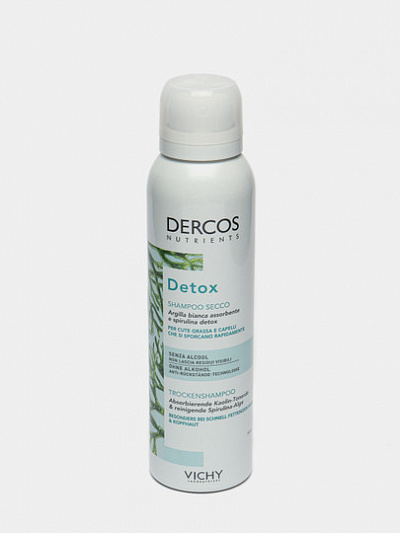 Сухой шампунь для волос Vichy Dercos Detox, 150 мл