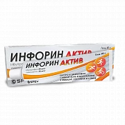 INFORIN AKTIV gel 40g 50mg/g+30mg/g