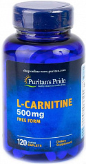 Карнитин Puritan's Pride L-Carnitine 500 mg (120 таблеток):uz:Puritan's Pride L-Karnitin 500 mg (120 Tabletka)