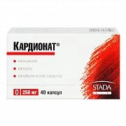 КАРДИОНАТ капсулы 250мг N40