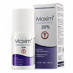 Роликовый антиперспирант против пота и запаха Maxim (Максим):uz:Terlashga qarshi antiperspirant - Maxim