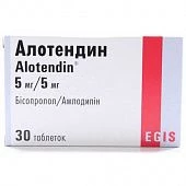 АЛОТЕНДИН таблетки 5мг/5мг N30