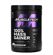 MuscleTech, 100% Mass Gainer, ванильный молочный коктейль, 2,33 кг (5,15 фунта)