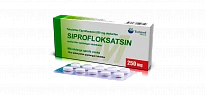 SIPROFLAKSASIN tabletkalari 250mg