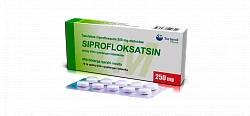 SIPROFLAKSASIN tabletkalari 250mg