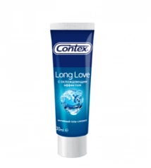 Смазка Contex Long Love 30 мл (с охлаждающим эффектом):uz:Yog'lovchi Contex Long Love 30 ml (sovutish effekti bilan)