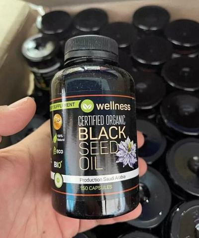 Black Seed Oil масло черного тмина (Wellness):uz:Black Seed Oil qora sedana yog'i (Wellness)