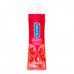 Смазка Durex Play Sweet Strawberry 50 мл:uz:Durex Play Sweet Qulupnay moyi 50 ml