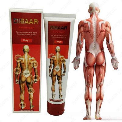 Мазь для лечения суставов Disaar Мазь для лечения суставов Disaar:uz:Disaar bo'g'imlarini davolash uchun malham