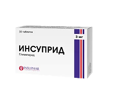 INSUPRID tabletkalari 3mg N30