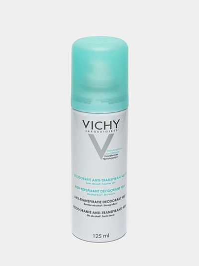 Дезодорант-Антиперсперант спрей Vichy Предотвращает потоотделение 48 ч, 125 мл