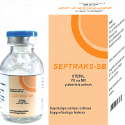 SEFTRAKS SB poroshok 1000mg/500mg N1