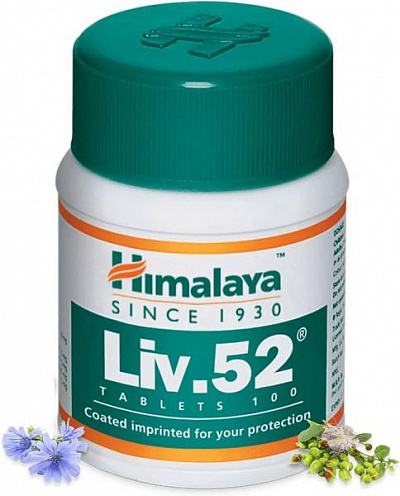 Препарат Himalaya Liv 52 DS Лив 52 ДС для печени, 60 табл.