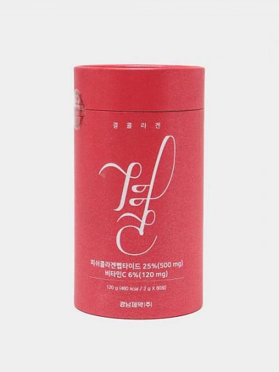 Питьевой коллаген с витамином С Lemona Kyung Nam Pharm Gyeol Collagen, 2 г * 60 шт:uz:Lemona KyungNam Pharm Gyeol kollagen vitamin C ichimlik kollagen, 2g * 60 dona