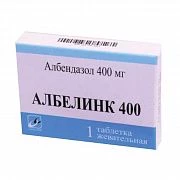 АЛБЕЛИНК 400 таблетки 400мг N10