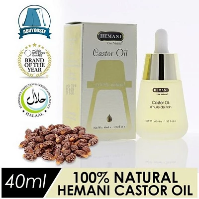 Касторовое масло Hemani Castor oil, 40 мл Касторовое масло Hemani Castor oil, 40 мл:uz:Hemani Kastor yog'i Castor oil, 40 ml