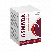 ASMADA tabletkalari 150mg/30,39mg N100