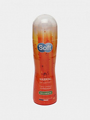 Гель-лубрикант согревающий Soft Warming lubricant gel:uz:Soft Warming 2+1 intim lubricant va massaj geli