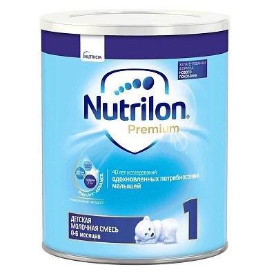 Nutrilon Premium с Pronutra Advance 1 – Сухая молочная смесь с рождения до 6 месяцев:uz:Pronutra Advance 1 bilan Nutrilon Premium - 6 oygacha tug'ilish uchun quruq sut aralashmasi