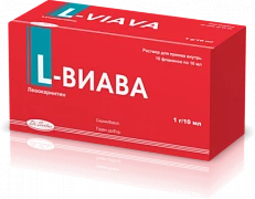 L ВИАВА раствор для инъекций 1г N10