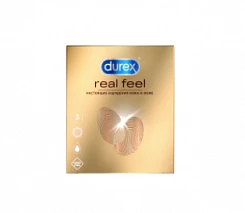 Презервативы Durex Real Feel №3 (из синтетического латекса):uz:Durex Real Feel Prezervativlari №3 (Sintetik Lateks)