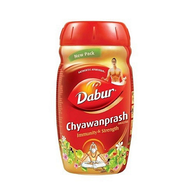 Джем для укрепления иммунитета (250 грамм) Dabur Chyawanprash:uz:Dabur Chyawanprash  davolovchi vosital