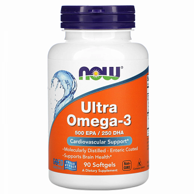 Ультра Омега -3 500 EPA/250 DHA, 90 МЯГКИХ КАПСУЛ:uz:ULTRA OMEGA-3 500 EPA/250 DHA, 90 ТА ЮМШОҚ КАПСУЛА