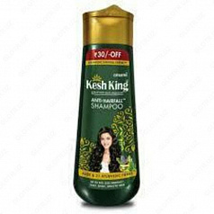 Аюрведический лечебный шампунь против выпадения волос - Kesh King