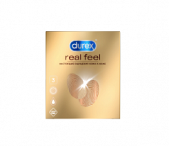 Презервативы Durex Real Feel №3 (из синтетического латекса):uz:Durex Real Feel Prezervativlari №3 (Sintetik Lateks)