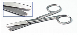 Ikki to'mtoq uchli tekis qaychi 180 mm