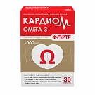 KARDIOM OMEGA-3 FORTE kapsulalar  1000mg N30