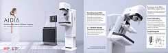 Система маммографическая цифровая DRTECH модели AIDIA TD (непрямого типа, CSI, двойной фильтр с AG и родием, вольфрамовая трубка, 76 микрон)