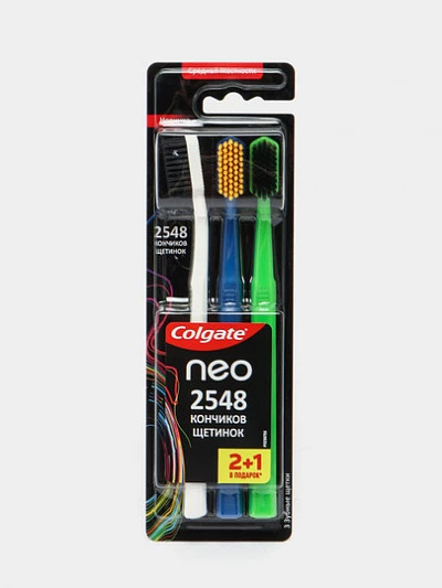 Набор зубных щеткок Colgate Neo 2548 кончиков щетинок