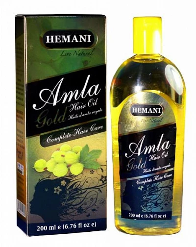 Hemany Amla Gold soch parvarishi yog'i (to'kilishiga qarshi) Масло для роста волос Amla Gold Hair Oil by Hemany:uz:Hemany Amla Gold soch parvarishi yog'i (to'kilishiga qarshi)