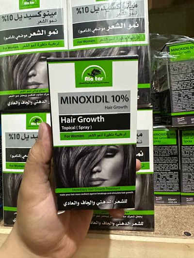 Миноксидил 10% спрей для женщин:uz:Ayollar uchun Minoxidil 10% spreyi