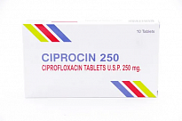 ЦИПРОЦИН 250 таблетки 250мг N10