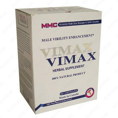 Препарат для мужчин  Вимакс 60 шт:uz:Preparat Vimax 60 dona.