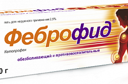 Febrofid gel 30g 2,5%