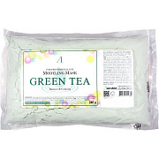Альгинатная маска с зелёным чаем Anskin Modeling Mask Green Tea For Balance&Calming, 240 г